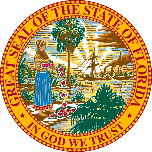 Quale Stato degli Stati Uniti utilizza questo sigillo come proprio emblema?